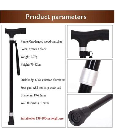 Walking Stick Elderly Cane Old MaWalking Stick Tapping Stick T Handle BastoElder Stable Crutch Hiking Elderly and Arthritis Seniors Disable Run forward - Buy Online on GoSupps.com