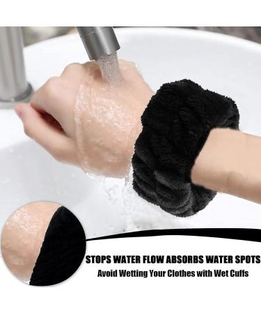 Buy Gugugo Headband Wrist Joint Set - 3 Piece Makeup & Skincare Hair Band Set | Sponge & Terry Fabric | Ideal for Facial Cleaning & Showers - International Shipping Available - Buy Online on GoSupps.com