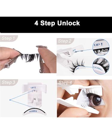 Magnetic Eyelashes with Applicator Reusable Magnetic Eyelashes Natural Look 2 Pairs of Magnetic Lashes Natural Magnetic Eyelashes without Eyeliner 5 Magnets False Eyelashes Magnetic Fox Fairy - Buy Online on GoSupps.com