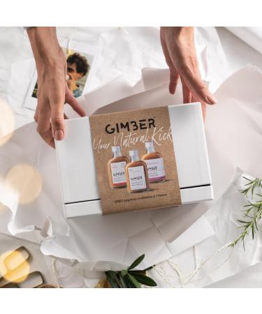 Gimber Gift Box Set - 3 Flavors: Original Brood & Sweet Lilly - Perfect for Valentine's & Year-End Gifting - International Shipping Available - Buy Online on GoSupps.com