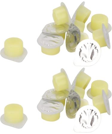 Natural Organic Tooth Polishing Cream - 20 Pack for Safe Dental Care | Teeth Cleaning (Yellow) - Buy Online on GoSupps.com