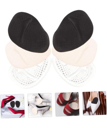 FOMIYES Non-Slip Forefoot Pads for Women - 3 Pairs Metatarsal Foot Cushions & Heel Support - Buy Online on GoSupps.com