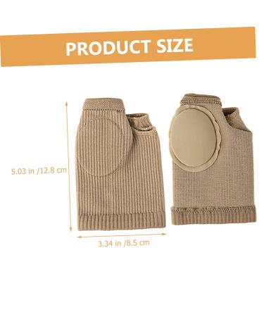 FRCOLOR Forefoot Tabi Set - 3 Pairs Moleskin Metatarsal Sleeves & Orthotic Half Socks for Men & Women - Comfortable Nylon-Spandex Pad for Flat Feet - Buy Online on GoSupps.com