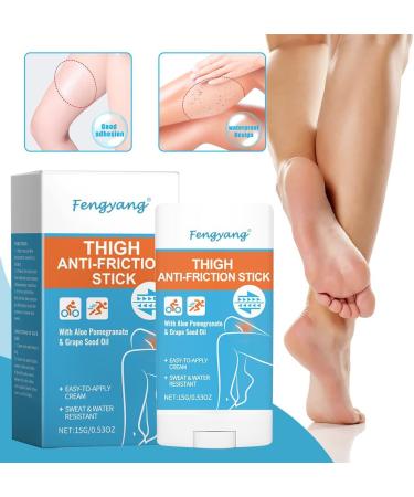  Fengyang Fengyang Set of 2 Anti-Chafing Sticks Anti-Chafing Stick Anti-Chafing Cream for Thighs Waterproof Thigh Chafing Prevention (Flat) - Buy Online on GoSupps.com
