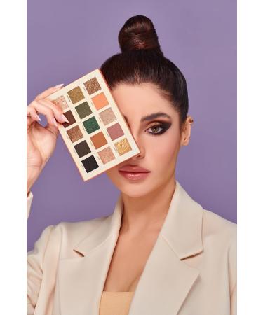  WYCON cosmetics WYCON cosmetics NUDE ADDICTED EYESHADOW Eye Palette of 15 Matte and Shimmer Eyeshadow Highly Gradient Natural SHADES 1.0 Count - Buy Online on GoSupps.com