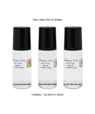 Golden Musk Fragrance Oil - 3 Pack (1 Fl Oz each) | Premium Glass Roll-On - International Shipping Available - Buy Online on GoSupps.com