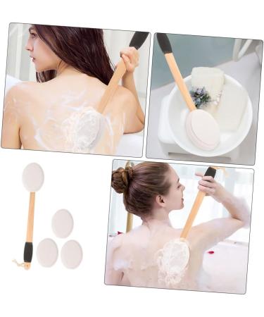 Buy Anti-Slip Bath Brush & Lotion Applicator Set | Long Handle Back Applicator for Sunscreen & Lotion - International Shipping Available - Buy Online on GoSupps.com