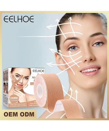  rongweiwang Face lifting tape tightening forehead neck face Anti-wrinkle remover belt non-slip trimmable home toning sticker - Buy Online on GoSupps.com
