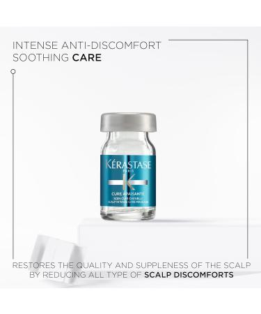 K rastase Calming Intensive Cure | Soothing Hair Treatment for All Hair Types | Cure Apaisante X12 - 72ml (1 Pack) - Buy Online on GoSupps.com