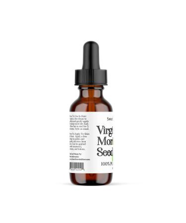 Sweet Essentials Organic Virgin Moringa Seed Oil 2oz | 100% Pure Cold-Pressed | Natural Moisturizer for Skin Hair & Face | Imported from India - Buy Online on GoSupps.com