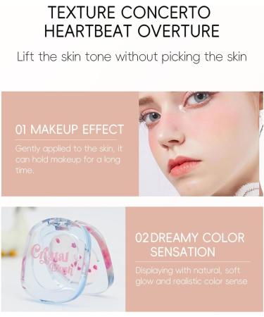  Zunishaone Cream Blush | Auto-Changing Blush Hydrating and Long-Lasting Formula Natural-Touch Lip Balm Lightweight and Buildable Tinted Makeup for a Healthy Glow - Buy Online on GoSupps.com