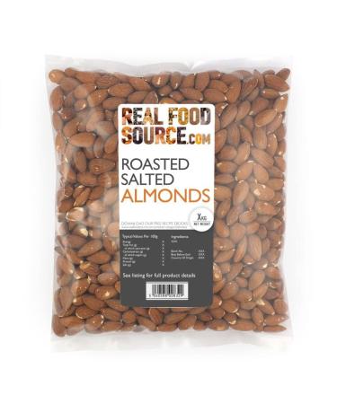 RealFoodSource Roasted & Salted Almonds 1kg