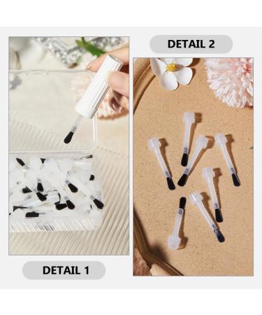 minkissy 1 Set Nail Art Brush Replacement Nail Polish Brush Nail Polish Applicators with Bottle - Buy Online on GoSupps.com
