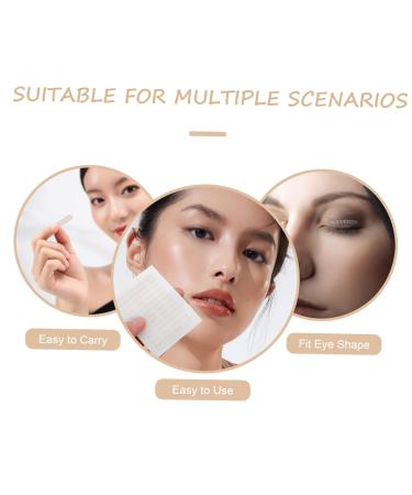 PLAFOPE 1 Set Double Eyelid Sticker Tweezers Invisible Tape Adhesive Tape Traceless Eye Lift Strips Makeup Supplies Traceless Eyelid Tape Eyelid Tapes for Makeup Double Eyelid Tape The Pet - Buy Online on GoSupps.com