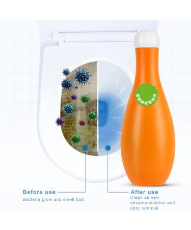 szutfidy Long-lasting Toilet Bowl Cleaner 3pcs Automatic Tank Freshener Gentle Formula Bowling Blue 3pcs - Buy Online on GoSupps.com