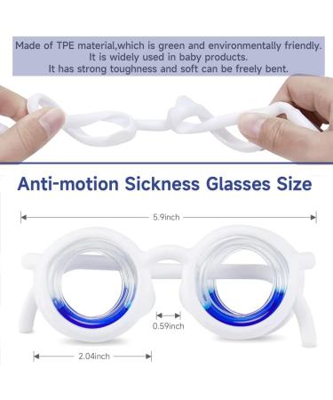 QYLPZ Motion Sickness Glasses - Nausea Relief for Car, Air, and Sea Sickness in Kids and Adults - Buy Online on GoSupps.com