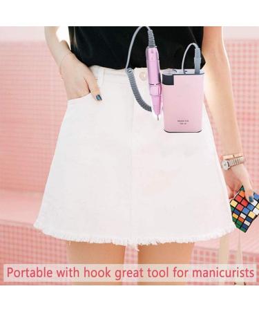 Professional Nail Drill Machine 35000RPM Electric Nail Drill Rechargeable Efile Nail Drill for Acrylic Gel Nails Portable Pedicure Drill Set Nail Buffer Manicure Pedic White - Buy Online on GoSupps.com