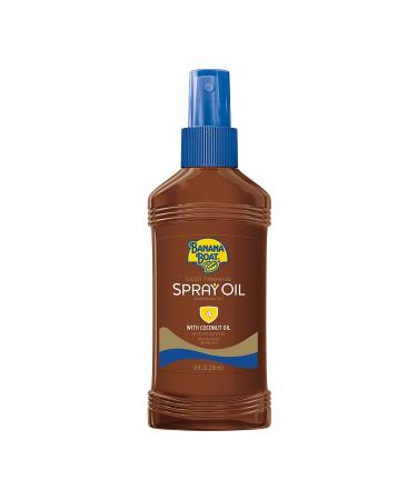 Banana Boat Deep Tanning Spray SPF 4, 8 Ounces ea (Value Pack of 2)