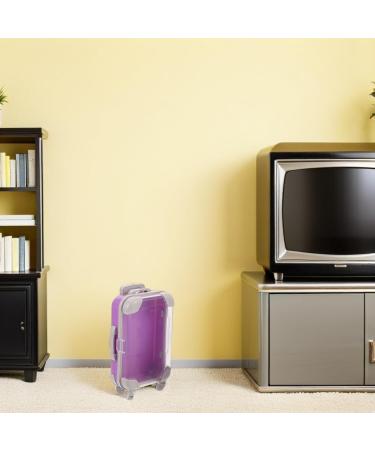 3 Pi ces Lot de 3 Mini Valises pour Faux Cils Violet et Lavande Bo te de Rangement ABS Compacte et L g re tui de Voyage pour Technicienne en Extensions de Cils Int rieur - Buy Online on GoSupps.com