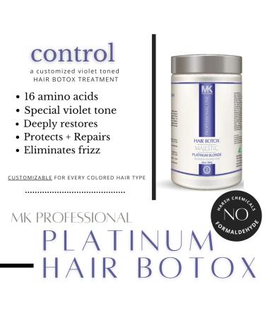 Majestic Hair BTX Platinum Blonde Treatment 250g - Formaldehyde Free for Healthy Stunning Hair | International Shipping Available - Buy Online on GoSupps.com