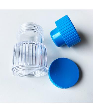 YLWX Pill Cutter Children's Pill Crusher Powder Pill Grinder Elderly Manual Pill Grinder Pill Crusher Storer Blue