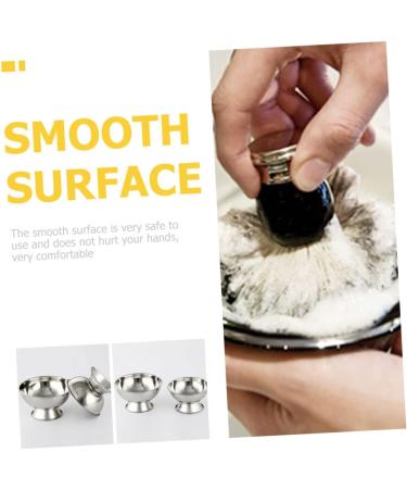 Minkissy High Impact Shell Container Ceramic Shaving Bowl & Brush for Travel | Durable Stainless Steel Cleaning Solution - Buy Online on GoSupps.com