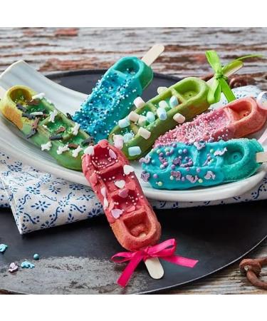 Sugar Unicorns & Rainbows 8 pieces - Sweet Decor for Cakes Cupcakes Muffins and other desserts/Pickerd Germany - Buy Online on GoSupps.com