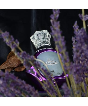 AHMED Oudh Lavender 75mL Oriental Fragrance with Bold Fresh Luxurious and Sensual Versatile Oudh Leather Accords by Al Maghribi Arabian Perfumes Dubai - Buy Online on GoSupps.com