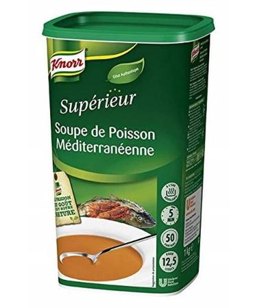 Knorr Superior Mediterranean Fish Soup 1kg 50 Servings - Pack of 2