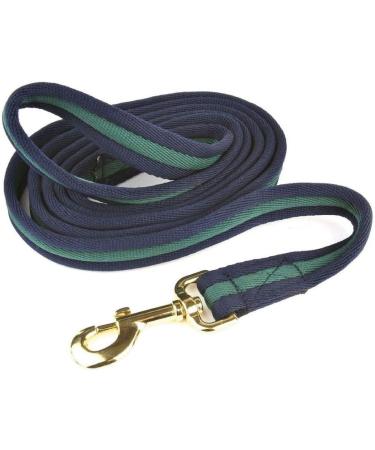 Hy Soft Webbing Lead Rein without Chain - Navy/Red - 2m - Buy Online on GoSupps.com