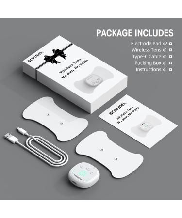 Wireless Tens Unit Muscle Stimulator | Relieve Muscle Soreness & Sciatica Pain | Promote Blood Circulation | 6 Speed Settings - Buy Online on GoSupps.com