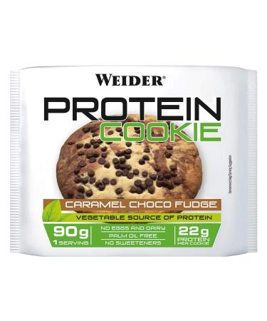 Weider Vegetable Protein Biscuit Caramel Chocolate Fudge 90g