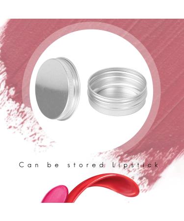 Pack of 30 Round Metal Lip Balm Tins with Screw Caps (1) - Buy Online on GoSupps.com