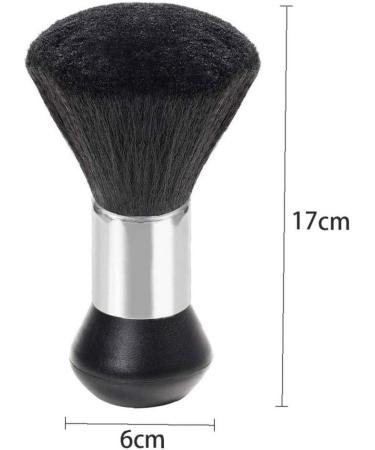 Buy Fedsjuihyg Neck Duster Brush - Ultra Soft Nylon Hair Cutting Brush with Wooden Handle for Barbers & Stylists | 17x6cm - International Shipping Available - Buy Online on GoSupps.com