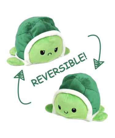 Reversible Turtle Plush | All New Turtle Plushie Like the Famous Reversible Octopus Plush | Cute teddy Plushies for Stress Relief | Happy Sad Toy | Mood Toy Plush