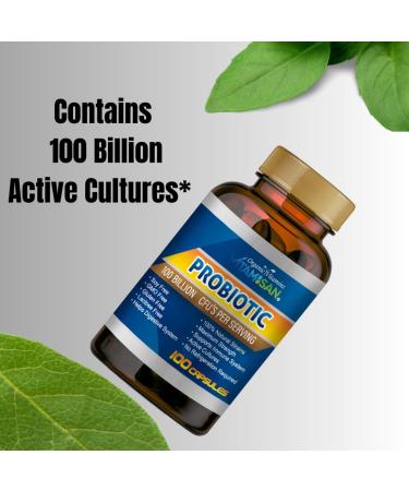 Probiotic Supplement 2 Pack 100 Billion CFUs 200 Capsules. - Buy Online on GoSupps.com