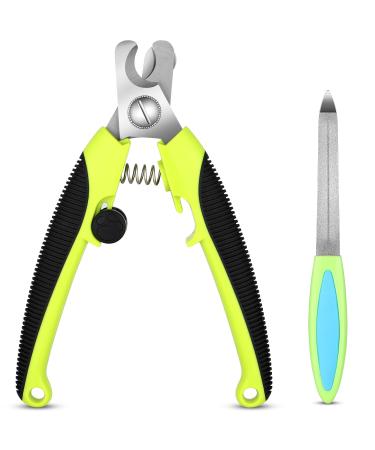 Dog Nail Clippers Cat Nail Clippers with Safety Guard to Avoid Over Cutting Professional Dog Nail Trimmer for Large Medium and Small Breed Dogs or Cat