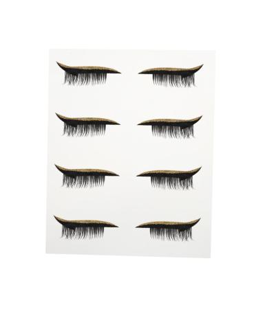 BELLIFFY 4 Pairs of Self-Adhesive Waterproof Eyeliner Stickers Easy to Apply for Elegant Makeup