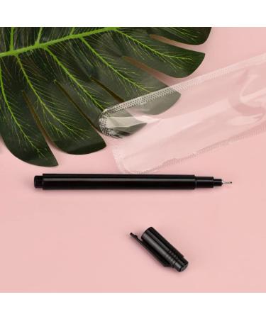 Lurrose Nail Art Accessories: 4-Piece Nail Polish & Art Liner Pen Set for DIY Manicure - Black Nail Device for Beautiful Nail Designs - Buy Online on GoSupps.com