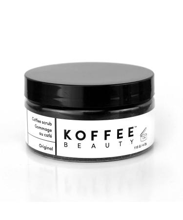 Koffee Beauty Original Coffee Scrub - Exfoliating Body And Face Scrub - Polish And Smooth Skin With Ease - Invigorate Senses With Original Fragrance Formula - For Naturally Radiant Skin - 4 Oz - Buy Online on GoSupps.com