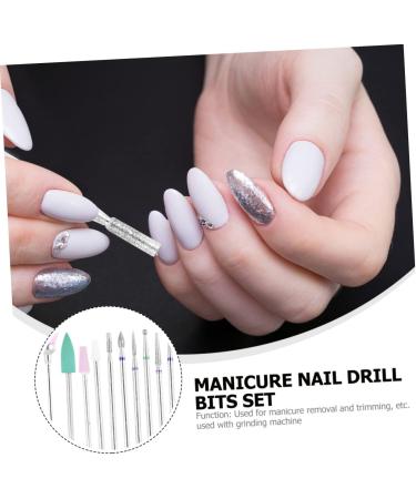 Housoutil 1 Set Nail Polish Head Set Alloy Manicure Tools 8x5cm Silver - Buy Online on GoSupps.com