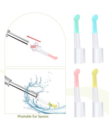 8 Essential Ear Wax Removal Tips | Reusable 3.5mm Cleaning Scoop & Camera Tips | Home Ear Care for Teens & Adults in 4 Colors - Buy Online on GoSupps.com