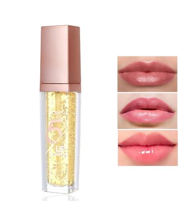 Lip Plumper Gloss Lips Plumping Lip Gloss Moisturizing And Reduces Fine Lines Natural Lip Plump Nourishing Lip Care Products for Creating Bigger Softer Fuller And More Elastic Lips