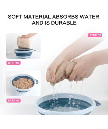 Yivalue Super Absorbent Hair Towel Cap Set - Quick Dry for All Hair Types - 2 Pack Hair Drying Caps for Women, Men, Kids - Buy Online on GoSupps.com