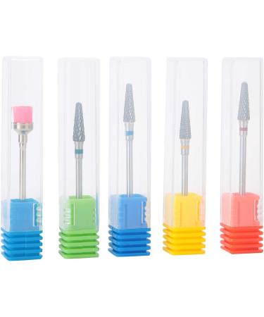 Nail Drill Bits Replacement Set Nail File Polishing File Nail Art Sanding Band Polishing Grinding Head Tools Grinding Wheel Polishing Head Bit Sanding Cap - Buy Online on GoSupps.com