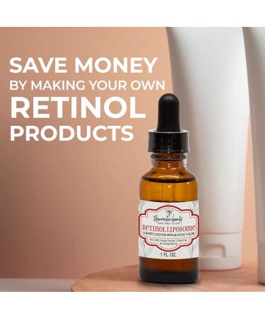 RESURRECTIONbeauty Retinol Liposome - DIY Night Cream & Serum Ingredient | 1 oz | Hyaluronic Acid Retinol Moisturizer - Buy Online on GoSupps.com