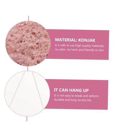 MAGICLULU Konjac Face Wash Sponge - Exfoliating Makeup Remover Tool & Facial Cleaning Pad for Flawless Skin | International Shipping Available - Buy Online on GoSupps.com