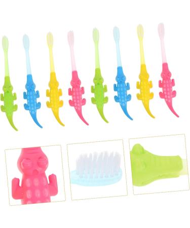 Buy Tovinanna 24 Stk Small Krokodil Toddler Toothbrush | Cartoon Training Brush for Ages 2-4 - Ideal for Kids' Dental Care - Buy Online on GoSupps.com