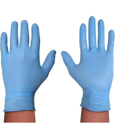 Buy Spontex Food Contact Disposable Nitrile Gloves - Food-Safe Latex-Free Powder-Free Size M (20 Pieces) - International Shipping Available - Buy Online on GoSupps.com