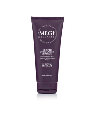 MEGI Wellness Hair Growth Shampoo with AnaGain & Biotin for Stronger Healthier Hair 200ml Stimulating Shampoo for Hair Loss & Sensitive Scalps | Vegan SLS-Free Hair Loss Shampoo (200ml)